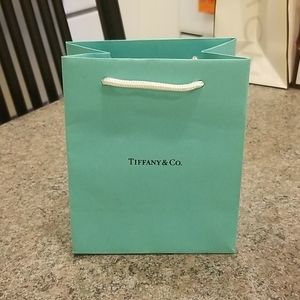 Authentic Tiffany & Co shopping bag
